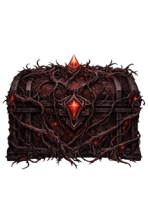 Закрытый огромный сундук